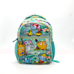Tumblo Cute Elephant School Bag(6-9 yrs,30 X 16 X 40.62 cm)