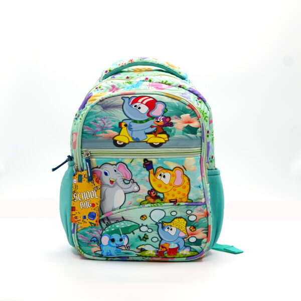 Tumblo Cute Elephant School Bag(6-9 yrs,30 X 16 X 40.62 cm)