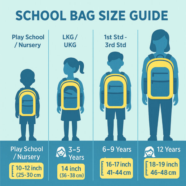 Tumblo Cute Elephant School Bag(6-9 yrs,30 X 16 X 40.62 cm) - Image 7
