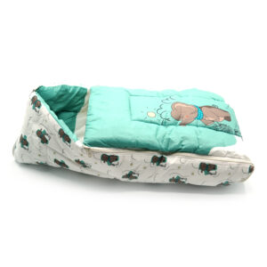 Tumblo Baby Sleeping Bag – “Elephant with cloud” (0–12 Months, 116.84 × 49.53 × 8.87 cm)