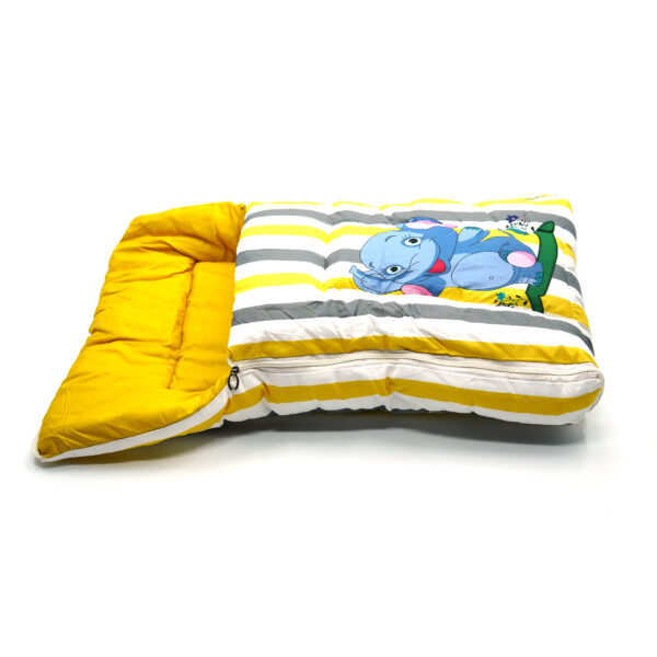 Tumblo Baby Sleeping Bag – “Elephant” Cartoon Edition (0–12 Months, 116.84 × 49.53 × 8.87 cm) - Image 3