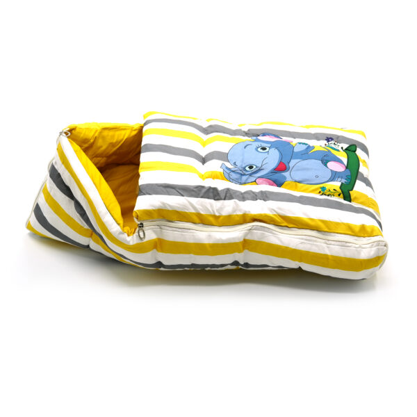 Tumblo Baby Sleeping Bag – “Elephant” Cartoon Edition (0–12 Months, 116.84 × 49.53 × 8.87 cm)