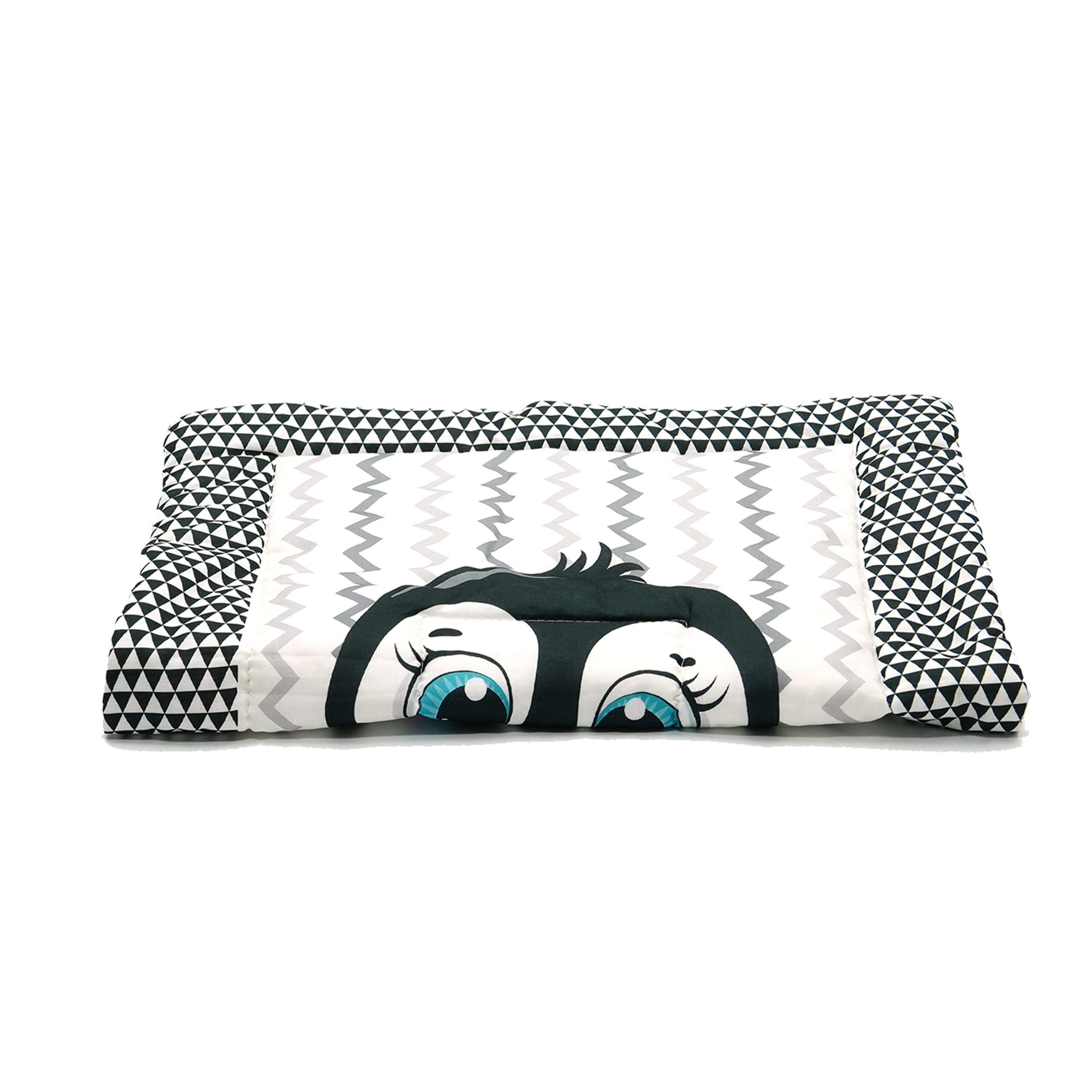Tumblo Baby Sleeping Mattress – Cute Penguin Design, 76x51x2 cm (30x20x0.8 inches) – 100% Cotton Soft Bedding - Image 3