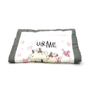 Tumblo Baby Sleeping Mattress - Soft Cotton Cushion with Cute Giraffe Design (76x51x2 cm | 30x20x0.8 inches)
