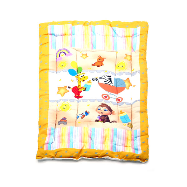Tumblo Baby Sleeping Mattress – Jungle Safari Theme | 100% Cotton | 76x51x2 cm (30x20x0.8 in) - Image 2