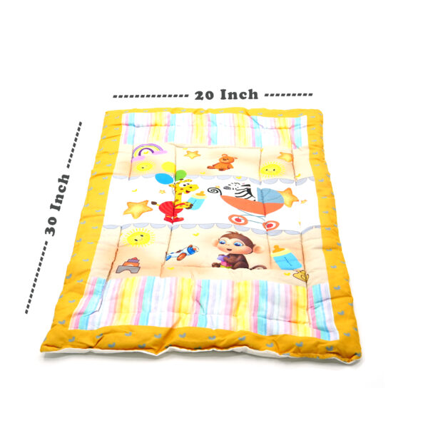 Tumblo Baby Sleeping Mattress – Jungle Safari Theme | 100% Cotton | 76x51x2 cm (30x20x0.8 in) - Image 3