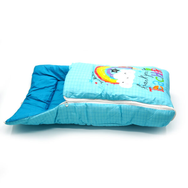 Tumblo Baby Sleeping Bag – Soft & Cozy Cotton with Rainbow Teacher Print (0–12 Months, 116.84 × 49.53 × 8.87 cm) - Image 5