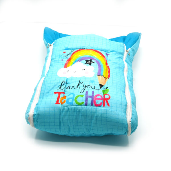 Tumblo Baby Sleeping Bag – Soft & Cozy Cotton with Rainbow Teacher Print (0–12 Months, 116.84 × 49.53 × 8.87 cm) - Image 6