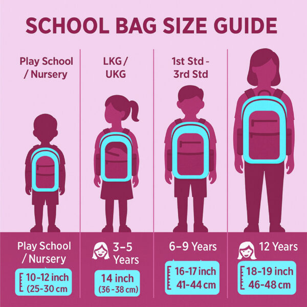 Tumblo Cute Unicorn pink School Bag(6-9 yrs,30 X 16 X 40.62 cm) - Image 7