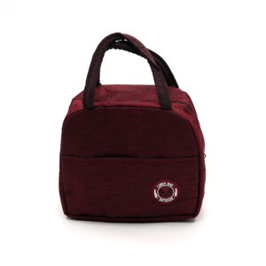 Tumblo Insulated Lunch Bag for Office – Classic Maroon, Leakproof & Thermal (23 x 13 x 19 cm)