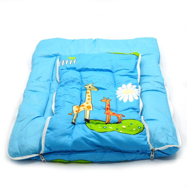 Tumblo Baby Sleeping Bag – Soft & Cozy Cotton with Giraffe Cartoon Print (0–12 Months, 116.84 × 49.53 × 8.87 cm) - Image 2
