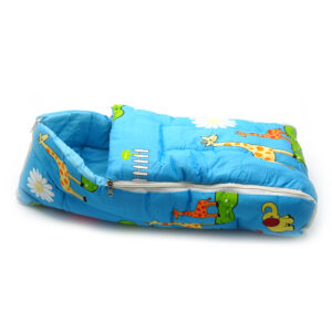 Tumblo Baby Sleeping Bag – Soft & Cozy Cotton with Giraffe Cartoon Print (0–12 Months, 116.84 × 49.53 × 8.87 cm)