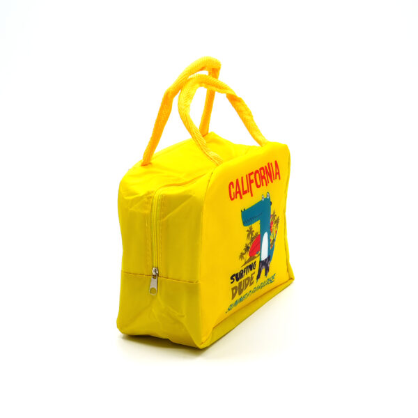 Tumblo Kids Insulated Lunch Bag – California Surfing Dude Design, Leakproof & Thermal (23 x 13 x 19 cm) - Image 3