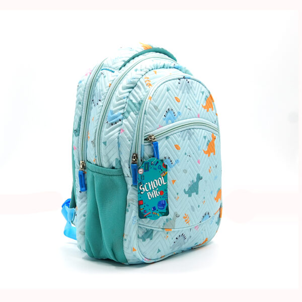 Tumblo Cute mini dino blue School Bag(6-9 yrs,30 X 16 X 40.62 cm) - Image 3