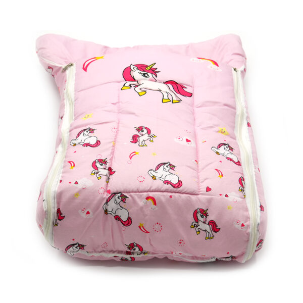 Tumblo Baby Sleeping Bag – Soft & Cozy Cotton with Unicorn Cartoon Print (0–12 Months, 116.84 × 49.53 × 8.87 cm) - Image 5