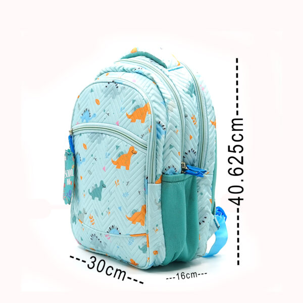 Tumblo Cute mini dino blue School Bag(6-9 yrs,30 X 16 X 40.62 cm) - Image 6