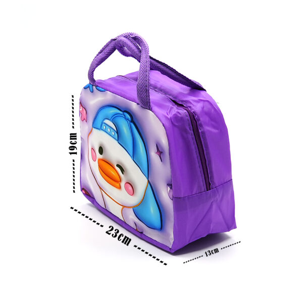 Tumblo Kids Insulated Lunch Bag – Winking Duck Design, Leakproof & Thermal (23 x 13 x 19 cm) - Image 2