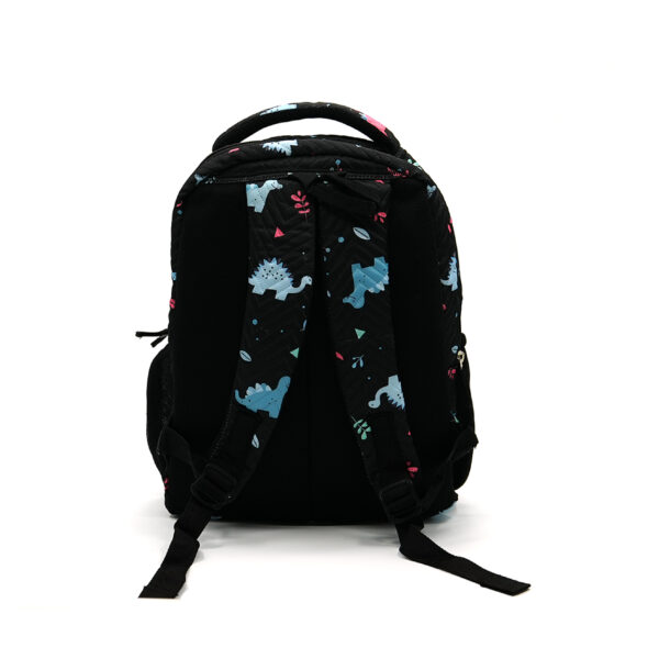 Tumblo Cute Little Dino Black School Bag(6-9 yrs,30 X 16 X 40.62 cm) - Image 4
