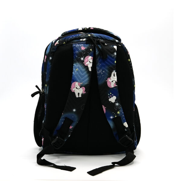 Tumblo Black Unicorn School Bag(6-9 yrs,30 X 16 X 40.62 cm) - Image 4