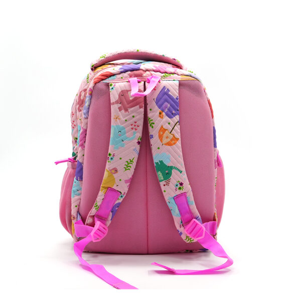 Tumblo pink Cute Little Elephant School Bag(6-9 yrs,30 X 16 X 40.62 cm) - Image 4