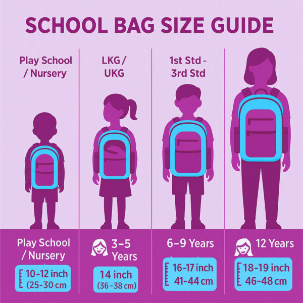 Tumblo pink Cute Little Elephant School Bag(6-9 yrs,30 X 16 X 40.62 cm) - Image 7
