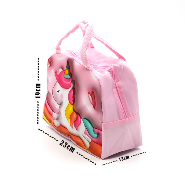 Tumblo Kids Insulated Lunch Bag – Unicorn Magic Design, Leakproof & Thermal (23 x 13 x 19 cm) - Image 2
