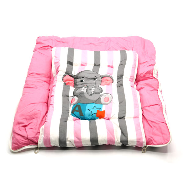 Tumblo Baby Sleeping Bag – “Happy Animals” Cartoon Edition with Bears, Turtles & Dinosaurs (0–12 Months, 116.84 × 49.53 × 8.87 cm) - Image 2