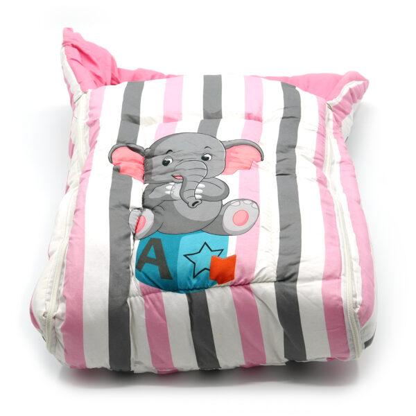 Tumblo Baby Sleeping Bag – “Happy Animals” Cartoon Edition with Bears, Turtles & Dinosaurs (0–12 Months, 116.84 × 49.53 × 8.87 cm) - Image 4