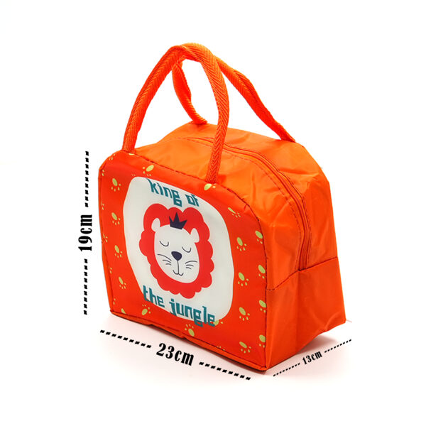Tumblo Kids Insulated Lunch Bag – King of the Jungle Design, Leakproof & Thermal (23 x 13 x 19 cm) - Image 3