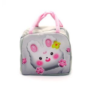 Tumblo Kids Insulated Lunch Bag – Cute Bunny Design, Leakproof & Thermal (23 x 13 x 19 cm)