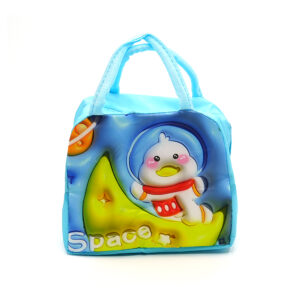 Tumblo Kids Insulated Lunch Bag – Space Duck Design, Leakproof & Thermal (22 x 15 x 18 cm)