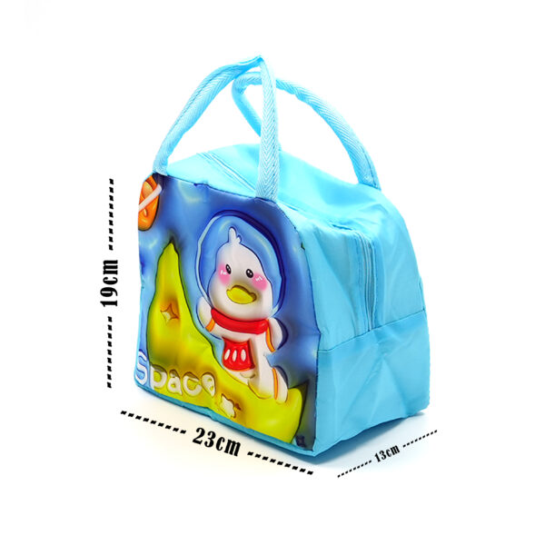 Tumblo Kids Insulated Lunch Bag – Space Duck Design, Leakproof & Thermal (22 x 15 x 18 cm) - Image 2