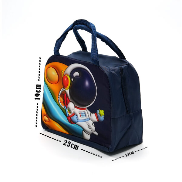 Tumblo Kids Insulated Lunch Bag – Space Explorer Design, Leakproof & Thermal (23 x 13 x 19 cm) - Image 2