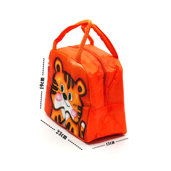 Tumblo Kids Insulated Lunch Bag – Cute Tiger Design, Leakproof & Thermal (23 x 15 x 20 cm) - Image 2