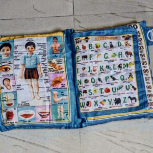 Kid’s Learning Pillow Blue