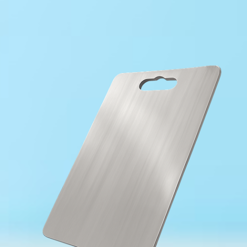stainless steel chopping board